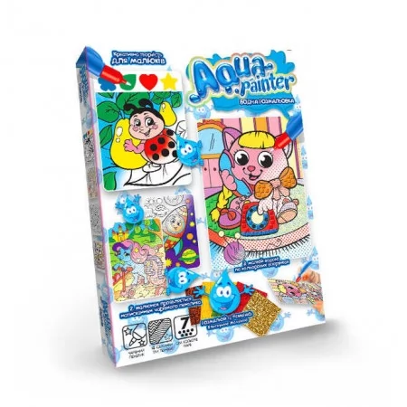 Водная раскраска Danko Toys AQP-01 для детей от 4 лет