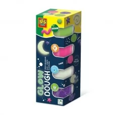 Незасыхающая масса для лепки SES Creative Feel good dough Сияние 00516S 