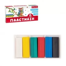Пластилин 1Сентября, 6 цв., 120г "Classic" Пластилин 1Сентября, 6 цв., 120г "Classic"