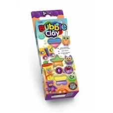 Пінопластовий пластилін "BUBBLE CLAY" BBC-01-01U,02U УКР "Danko Toys", 4 види Пінопластовий пластилін "BUBBLE CLAY" BBC-01-01U,02U УКР "Danko Toys", 4 види