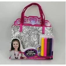 Сумка-розмальовка BabyToys 613-5 текстильна з маркерами