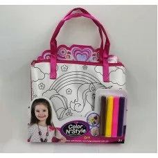 Сумка-розмальовка BabyToys 613-7 текстильна з маркерами