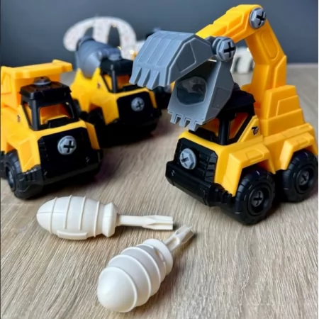 Тісто для ліплення BabyToys CN 2617-1 будівельний майданчик 6 кольорів Тісто для ліплення BabyToys CN 2617-1 будівельний майданчик 6 кольорів