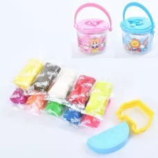Тесто для лепки BabyToys MK 5091 ароматное, 10 цветов в стиках с формочками Тесто для лепки BabyToys MK 5091 ароматное, 10 цветов в стиках с формочками