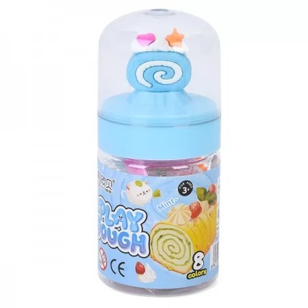 Тісто для ліплення BabyToys MK 5787 8 кольорів з ароматом Тісто для ліплення BabyToys MK 5787 8 кольорів з ароматом