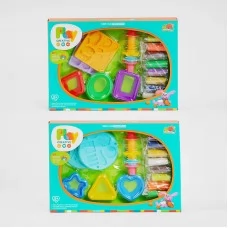 Тісто для ліплення BabyToys 5838-126, 8 кольорів, аксесуари
