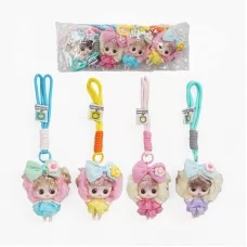 Брелок детский BabyToys с карабином, 4 штуки в наборе