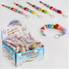 Антистресс брелок Змійка BabyToys разные цвета