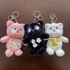 Брелок котик BabyToys металлический 14 см мікс кольорів Брелок котик BabyToys металлический 14 см мікс кольорів