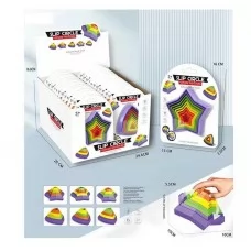 Логічна гра BabyToys 6627 для дітей від 3 років пластмаса Логічна гра BabyToys 6627 для дітей від 3 років пластмаса