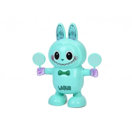 Музыкальная игрушка Labubu 01-23, 22 см, танцует, 3 цвета