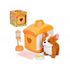 Песик в переносці 933-210E, звук та ходьба, рухлива голова, аксесуари, Limo Toy