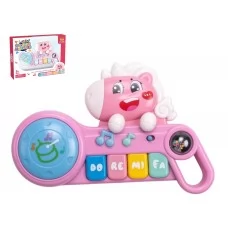 Детское музыкальное пианино My Little Pony, со светом и звуком, 2 вида HTL8001A