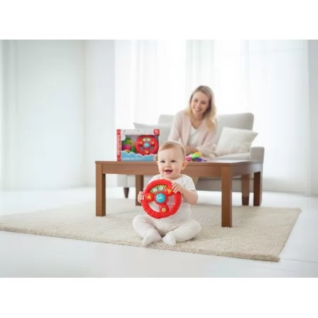 Руль музыкальный с брелоком LS001-010, звук и свет, Infunbebe