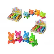 Заводная игрушка Животное 9 см 6191C-6303F-6408 Цена за 1 шт