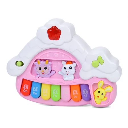 Піаніно музичне зі світлом, звуками тварин і різними режимами гри, 2 види R713-R714