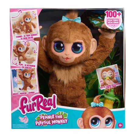 Интерактивная игрушка Furreal Игривая обезьянка Арахис Интерактивная игрушка Furreal Игривая обезьянка Арахис