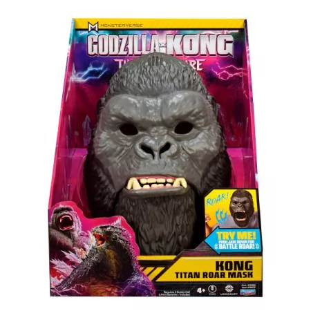 Интерактивная игрушка Godzilla vs. Kong Маска Конга со звуком Интерактивная игрушка Godzilla vs. Kong Маска Конга со звуком