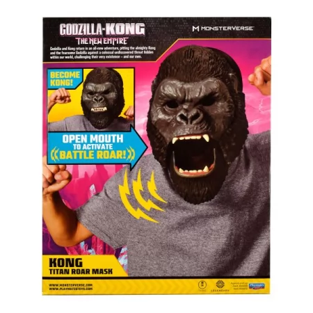 Интерактивная игрушка Godzilla vs. Kong Маска Конга со звуком Интерактивная игрушка Godzilla vs. Kong Маска Конга со звуком