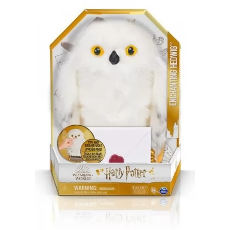 Интерактивная игрушка Wizarding World Сова Хедвига 30 см со звуками SM22001