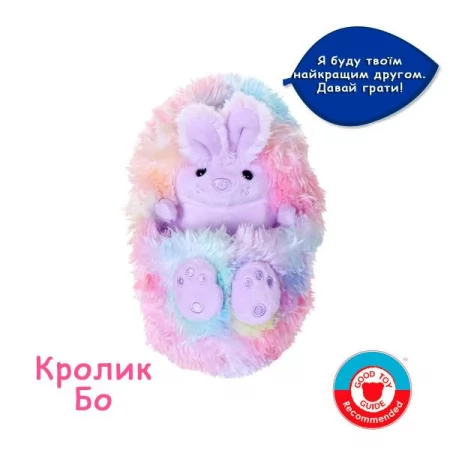 Интерактивная мягкая игрушка Curlimals Кролик Бо