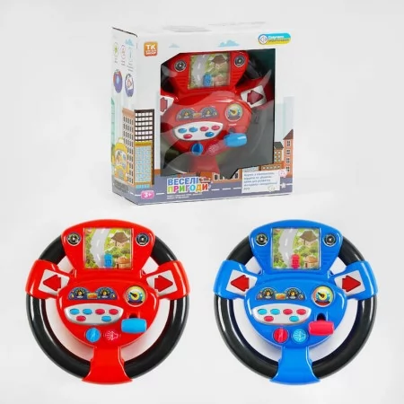 Детская музыкальная игрушка Кермо Веселые приключения ТК-02014 со светом и музыкой