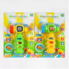 Музыкальный молоточек TK Group 37156 с звуками и подсветкой Музыкальный молоточек TK Group 37156 с звуками и подсветкой