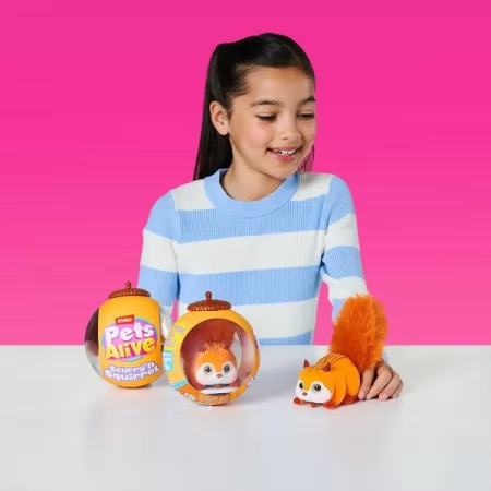 Інтерактивна іграшка PETS ALIVE S1 – БІЛОЧКА помаранчевий Інтерактивна іграшка PETS ALIVE S1 – БІЛОЧКА помаранчевий