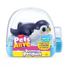 Інтерактивна іграшка PETS ALIVE S1 – ПІНГВІНЧИК чорний 