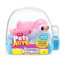 Інтерактивна іграшка PETS ALIVE S1 – ПІНГВІНЧИК рожевий 