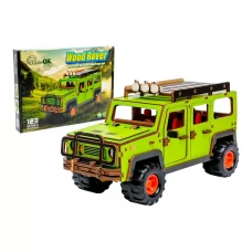 Деревянный 3D-конструктор Wood Rover, PuzzleOk Puz-00951 Деревянный 3D-конструктор Wood Rover, PuzzleOk Puz-00951