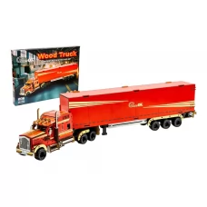 Деревянный 3D конструктор Wood Truck, PuzzleOk Puz-00952 Деревянный 3D конструктор Wood Truck, PuzzleOk Puz-00952