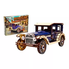 Деревянный конструктор Retro Car, PuzzleOk Puz-00955 Деревянный конструктор Retro Car, PuzzleOk Puz-00955