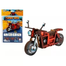 Дерев’яний 3D конструктор Turbo Bike, PuzzleOk 00961