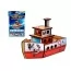 Деревянный 3D конструктор Turbo Ship, PuzzleOk 00962