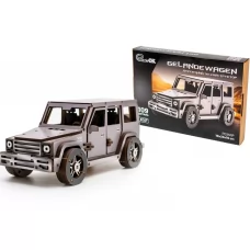 Дерев'яний 3D конструктор Gelandewagen, 109 деталей, PuzzleOK Puz-26914