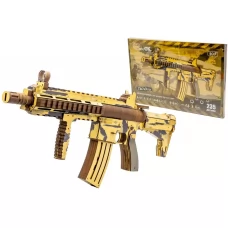 Деревянный 3D конструктор HK-416, PuzzleOK Арт-99416