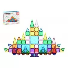 Магнитный конструктор PicassoTiles Mini Diamond Series Set, 100 деталей