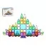 Магнитный конструктор PicassoTiles Mini Diamond Series Set, 100 деталей