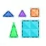 Магнитный конструктор PicassoTiles Mini Diamond Series Set, 100 деталей Магнитный конструктор PicassoTiles Mini Diamond Series Set, 100 деталей