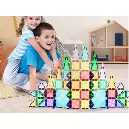 Магнитный конструктор PicassoTiles Mini Diamond Series Set, 60 деталей Магнитный конструктор PicassoTiles Mini Diamond Series Set, 60 деталей