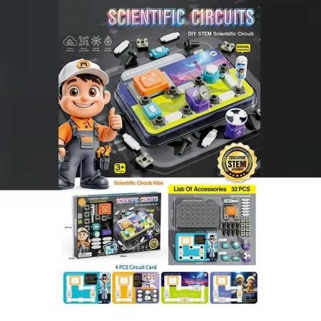 Электронный конструктор BabyToys 77-52 K с радаром, 32 элемента