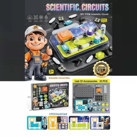 Электронный конструктор BabyToys 77-53 K со светом и музыкой