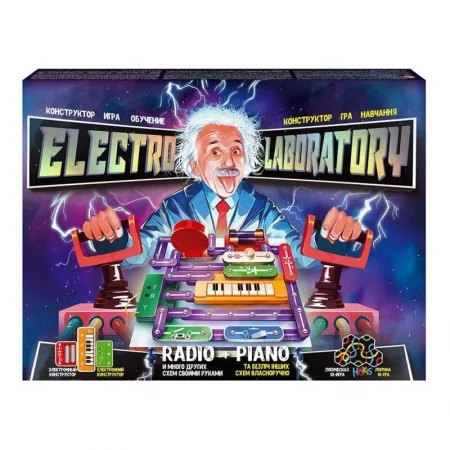 Электронный конструктор Danko Toys Radio Piano с музыкой