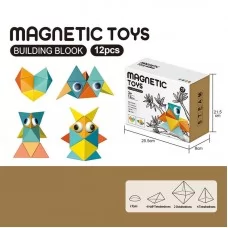 Магнитный конструктор BabyToys XC-D 8, 12 деталей