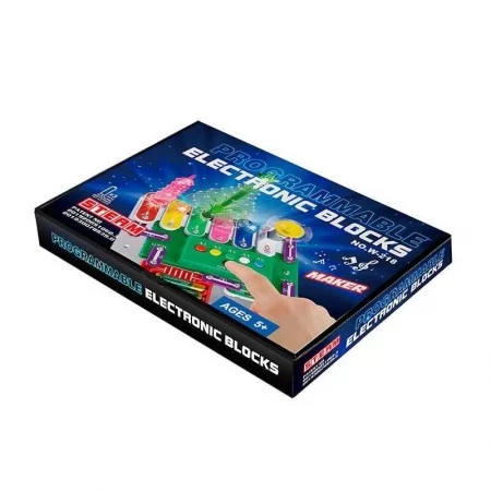 Конструктор ёлка BabyToys W 218 со светом и звуком