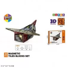 Магнитный конструктор BabyToys S-1033 20 деталей разноцветный Магнитный конструктор BabyToys S-1033 20 деталей разноцветный