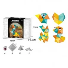 Магнитный конструктор BabyToys XC-D 5, 38 деталей для детей