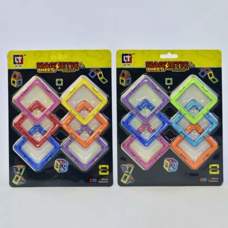 Магнитный конструктор BabyToys LT 1006, 6 деталей