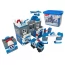 Конструктор блочный Полиция 231 деталь, в пластиковом боксе, Doloni Toys 013888/02
